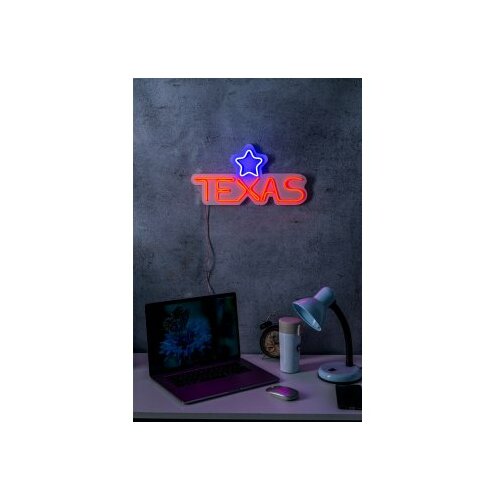 WALLXPERT dekorativna rasveta texas lone star blue Slike