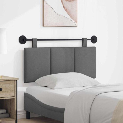  Držeće uzglavlje Zidne Tamno siva 110 x 55 x 5 cm tkanina - Tamno siva 100 cm bez LED Cene