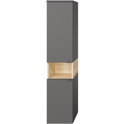 Pelipal Siva/v naravni barvi kopalni&amp;scaron;ka omarica v borovem dekorju 142x30 cm Quickset 394 &amp;ndash; Slike