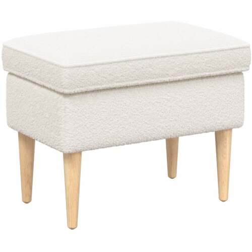  Stolica za noge Krem 55 x 35 x 41 cm Boucl&eacute; Cijene