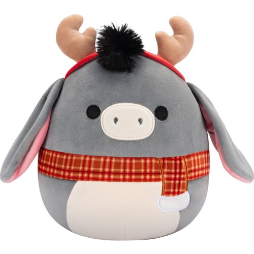 Squishmallows Jason sivi osel z rogovi in šalom 19 cm Cene