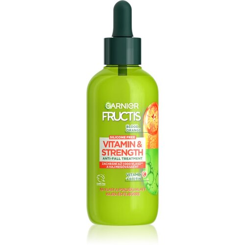 Garnier fructis vitamin & strength anti-fall treatment serum za lase za oslabljene lase proti izpadanju las 125 ml za ženske Cene