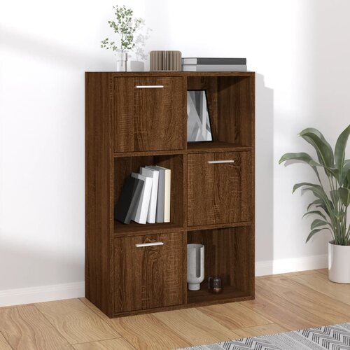  The Living Store Omara za shranjevanje rjav hrast 60x29,5x90 cm - Omara Za Shranjevanje, (21431374) Slike