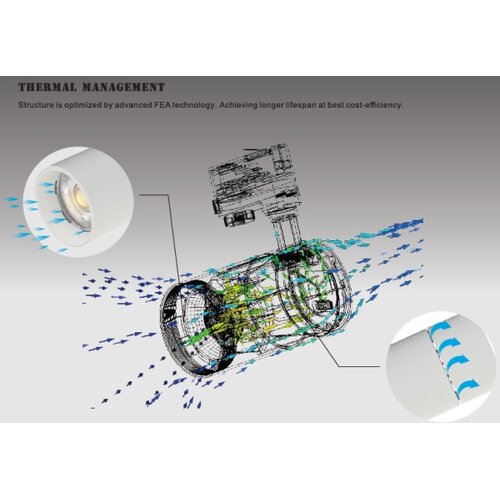  led &scaron;inski reflektor LI4033, mf, 20W, 3U1 dmb, crni Cene