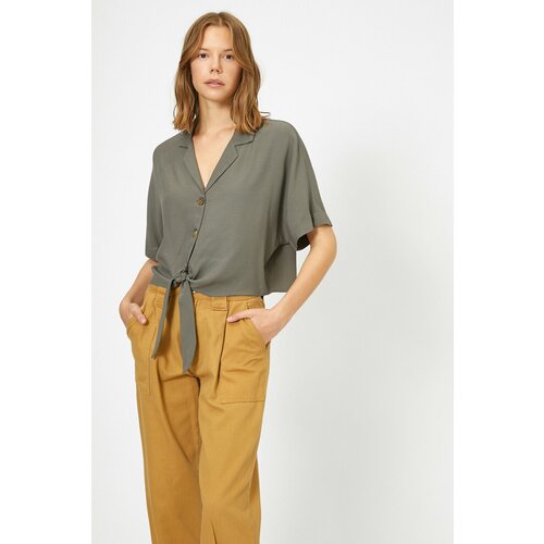Koton Women&amp;#039;s Green Shirt Slike