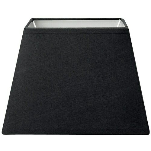 Home Sweet Home Sjenilo za svjetiljku Largo (D x &amp;Scaron; x V: 20 x 20 x 14 cm, Night Black, Tkanina, Kutno) Slike