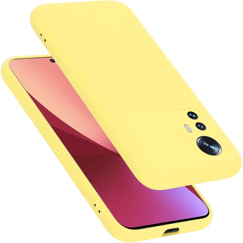 Cadorabo Ohi&scaron;je, združljiv s Xiaomi v tekoči rumeni - za&scaron;čitni pokrov, narejen iz fleksibilnega silikona TPU, (20694798) Cene