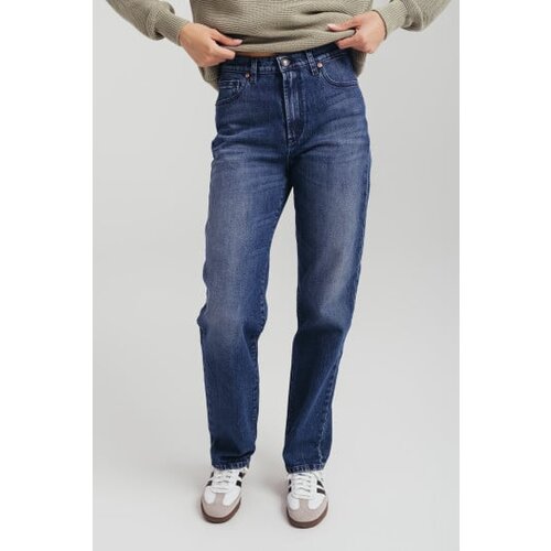 Legendww ženske regular fit farmerice sa ravnim nogavicama i visokim strukom -model 252 256-.252-8208-00M2 Slike