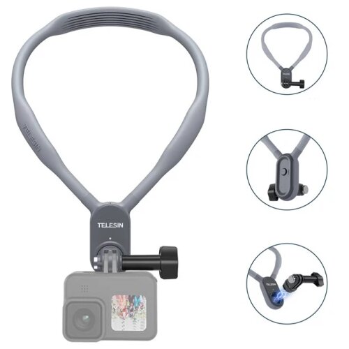 Telesin magnetic neck holder mount Slike