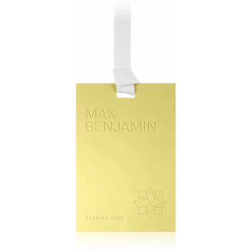 Max Benjamin Lemongrass & Ginger dišeča kartica 1 kos