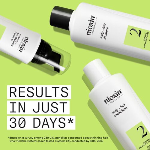 Nioxin System 2 Scalp Therapy darilni set za redke lase 3 kos Slike