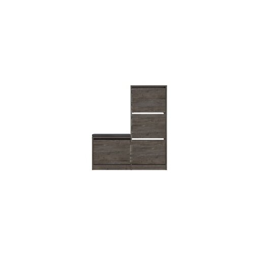 Woody Fashion Stalak za cipele 105x118,5x26cm Tamnosmeđa Cijene