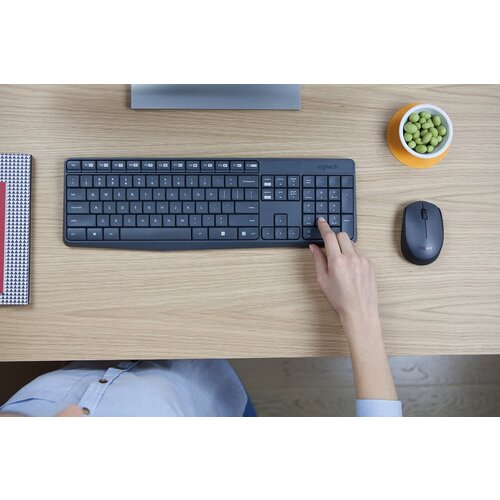 Logitech Tastatura i mi&amp;scaron; MK235 bežični set YU Slike