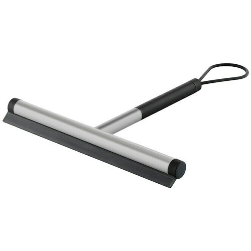 Zack Brisač stakla za kupaonicu i tu&amp;scaron; kabinu (Duljina: 23 cm, Plemeniti čelik-crne boje, Mat) Slike