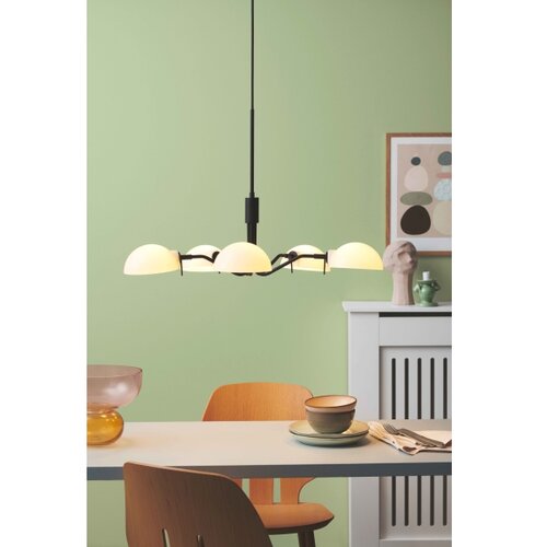 Halo Design 740369 - Visilica na sajli KJOBENHAVN 5xG9/28W/230V prečnik 50 cm crna Slike