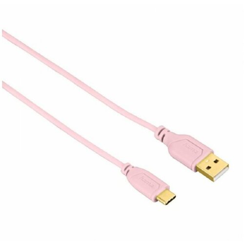 Hama (135787) kabl USB A (muški) na USB Type C (muški) 0.75m roze Cene