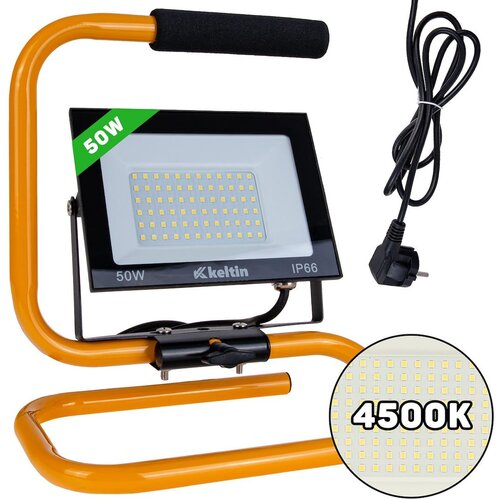 Geko 50W SMD LED gradbeni reflektor 4500K, (5000485408) Slike