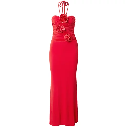 Nasty Gal Večernja haljina 'Rosette' crvena
