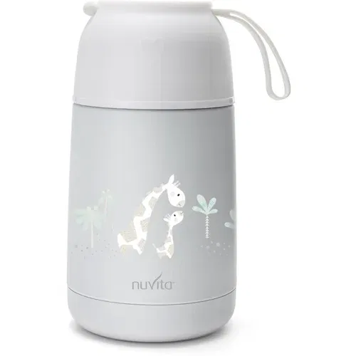 Nuvita Thermos termosica sa silikonskim držačem White 500 ml