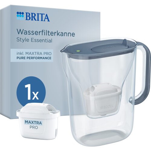 Brita Vrč za filtriranje vode Style Essential 2,4 l - kamnito modra Cene