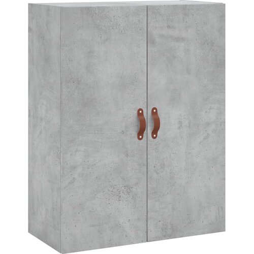  Visoka komoda siva betona 69,5x34x180 cm od konstruiranog drva Slike