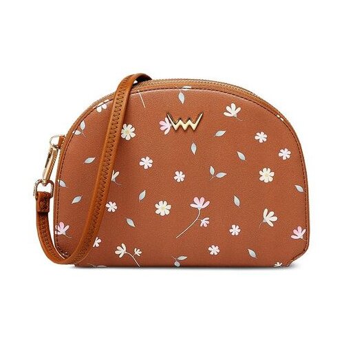Vuch Mini crossbody torba Caira Maedow Brown, cvjetni uzorak Slike
