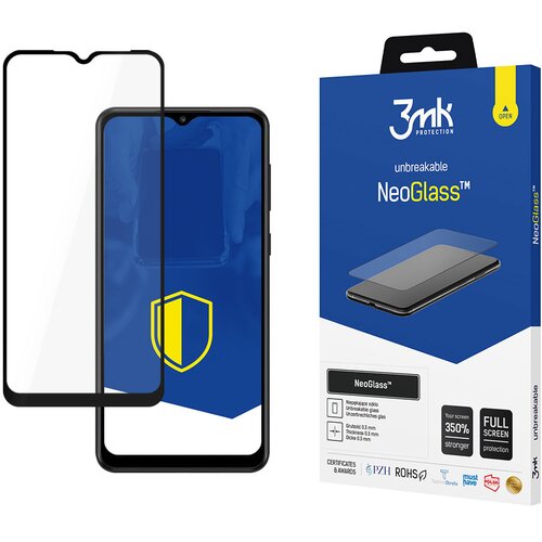 3mk NEOGLASS KALJENO STEKLO ZA SAMSUNG GALAXY A02 BLACK - ZA&amp;Scaron;ČITA ZA EKRAN, (21999420) Slike