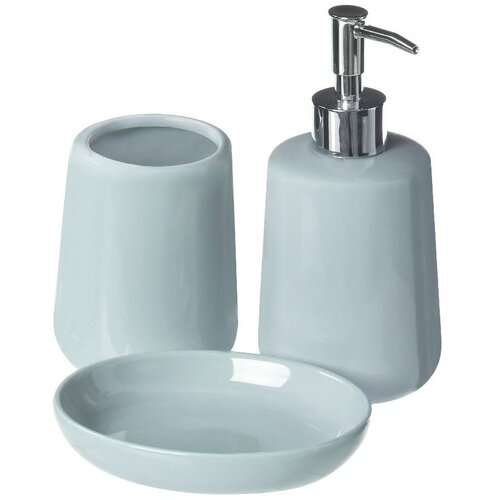 Premier Housewares Svetlo moder kamnit komplet pripomočkov za kopalnico Moon – Cene
