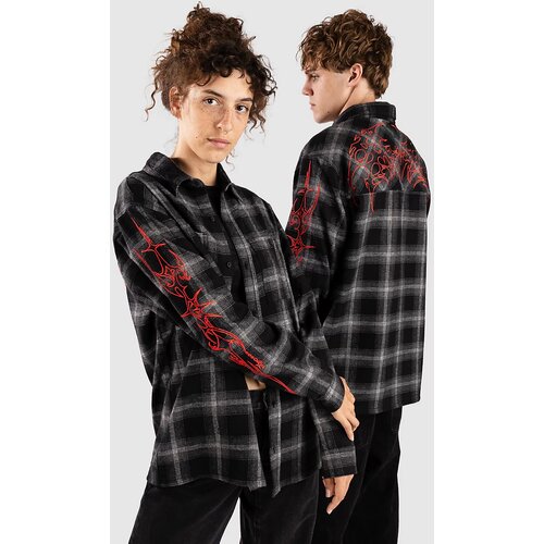 Vitriol Inital Flannel Srajca black / grey Cene
