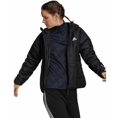 Adidas Ženska jakna Itavic 3S Light hooded crna Slike