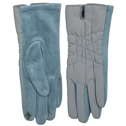 Fashionhunters Light gray women's gloves for winter