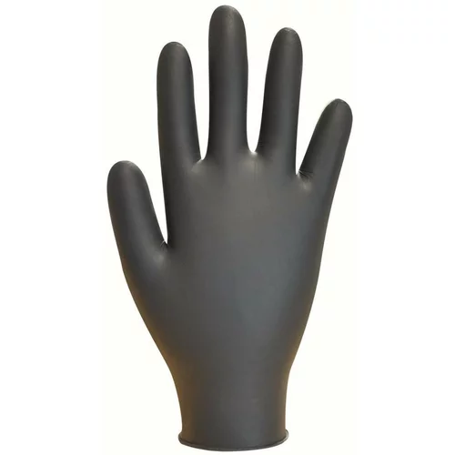 Polyco Healthline Bodyguards Nitrile Medical Examination Gloves Black 100 pcs XL