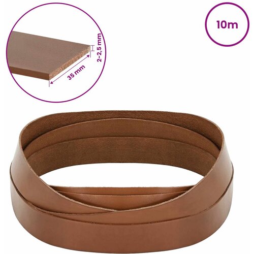  Kožni Remen Smeđa 1000 x 3,5 cm Koža Slike