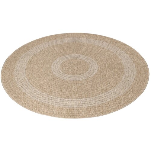 Ayyildiz Carpets Bež okrogla zunanja preproga &amp;oslash; 120 cm Comilla &amp;ndash; Slike