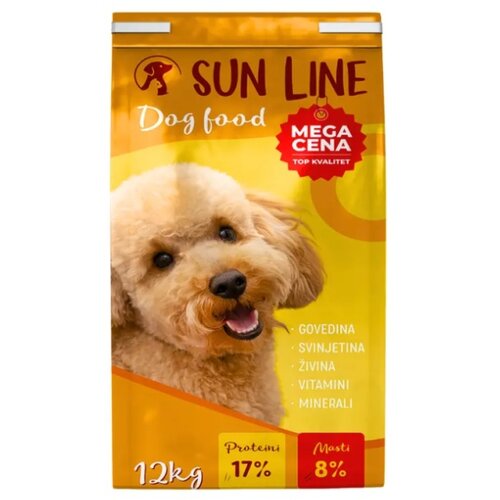 Sun_line dog food 12kg ( 05383 ) Cene