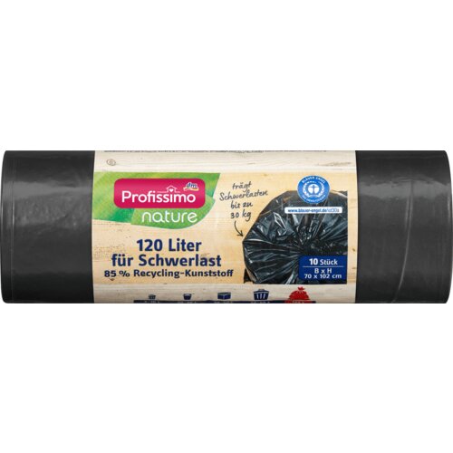 Profissimo nature kese za smeće od recikliranog materijala sa ručkom, 120l 10 kom Cene