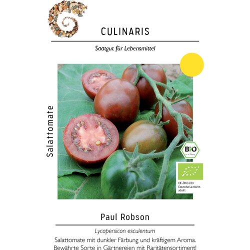 Culinaris Bio solatni paradižnik "Paul Robson" - 15 zrn. Cene