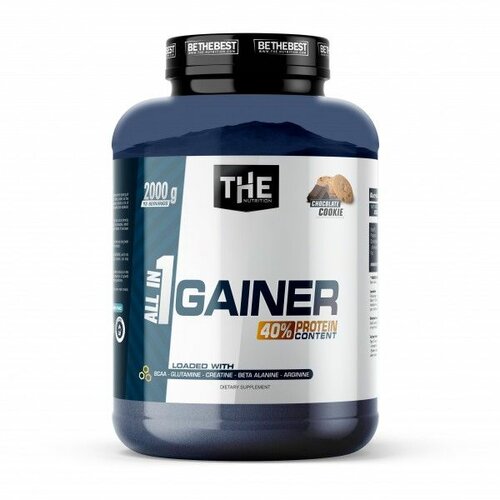 The Nutrition gainer all in one, chocolate & cookie 2kg Slike