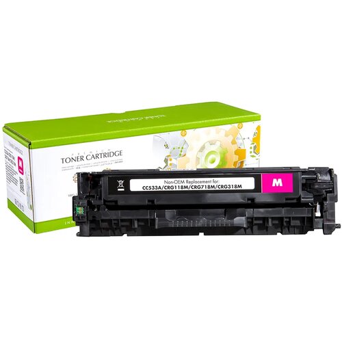 HP CC533A / Canon CRG-718 Toner (Magenta) - Static Control Cene