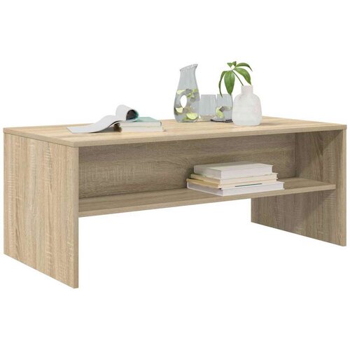  Stolić za kavu Sonoma hrast 100 x 50 x 40 cm Konstruirano drvo Slike