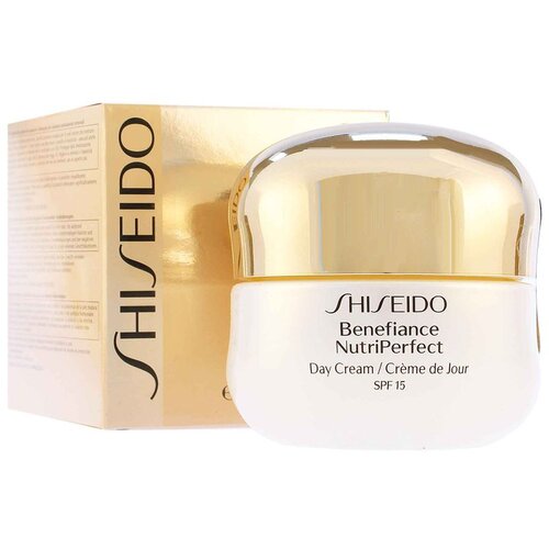 Shiseido benefiance nutriperfect SPF15 hranilna za&amp;scaron;čitna krema za obraz 50 ml za ženske Slike