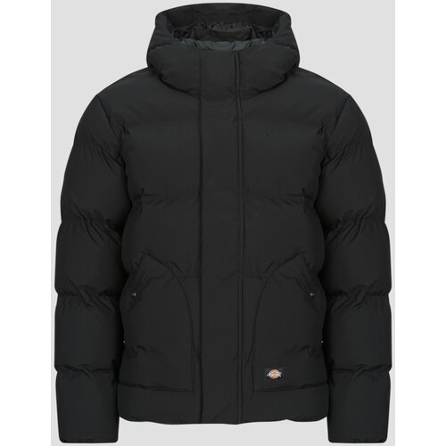 Dickies Puhovke EAGLEVILLE HOODED PUFFER Črna Slike