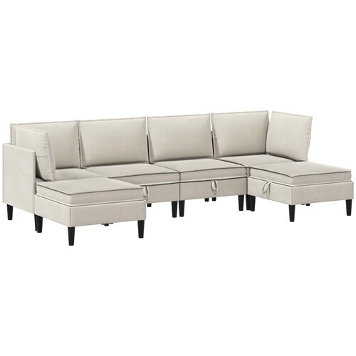  Komplet pohištva za dnevno sobo 6 pcs Ovsena Blago, (5000283134) Cene