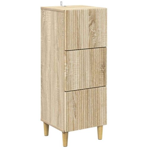  Ormar s ladicama Hrast sonoma 33 x 34 5 x 90 cm - Hrast sonoma Cene