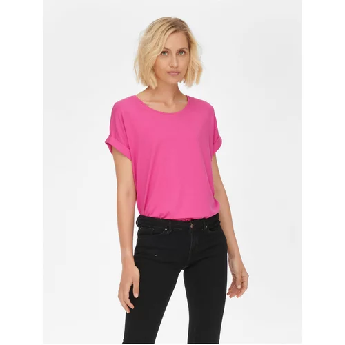 Only Dark pink women's T-Shirt Moster - Women