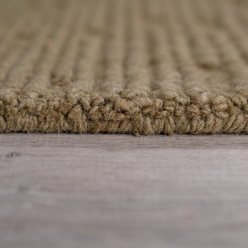 Flair Rugs Kaki zelen ročno tkan volnen tekač 80x230 cm Harris Boucle &amp;ndash; Slike