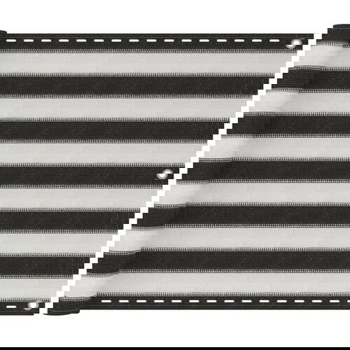 VidaXL balkonska Za&amp;scaron;tita HDPE 75x400 cm Antracit i Bijela Boja Slike