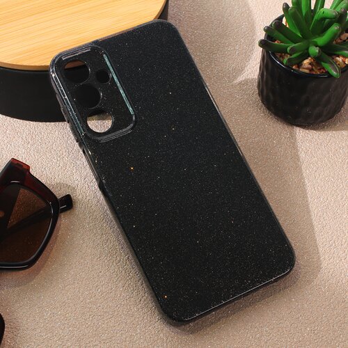  Torbica sparkle dust za samsung A256B galaxy A25 5G crna Slike
