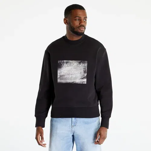 Calvin Klein Jeans Motion Blur Photopri Sweatshirt