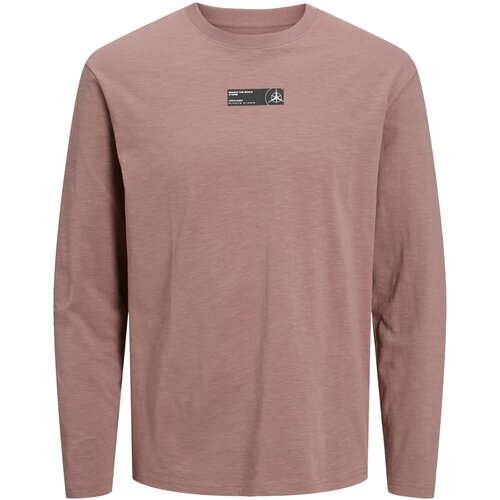 Jack &amp;amp; Jones Majica mauve / črna / bela Slike